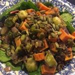 Loaded Lentil salad